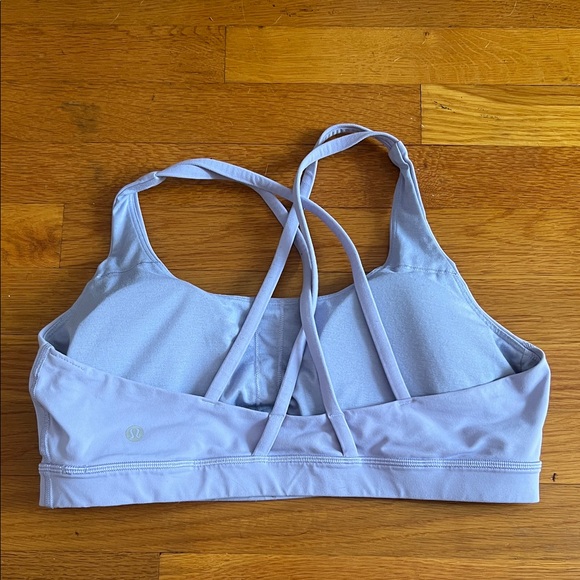 lululemon athletica Light Lavender Strappy Sports Bra - Picture 2 of 2